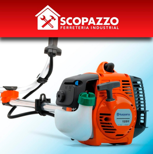 Imagen 3 de 10 de Desmalezadora Motoguadaña Naftera Husqvarna 28cc 1,1hp 128 R