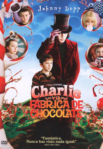 Dvd Charlie Y La Fabrica De Chocolate - Tim Burton / Deep
