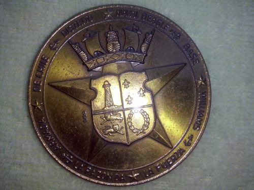 Medalla Armada De Chile Distrito Naval Beagle Base Williams