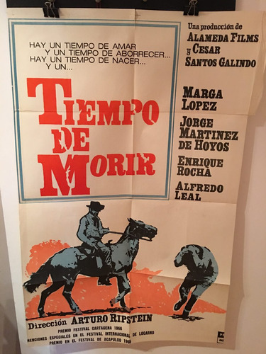 Afiche De Cine Original - Tiempo De Morir