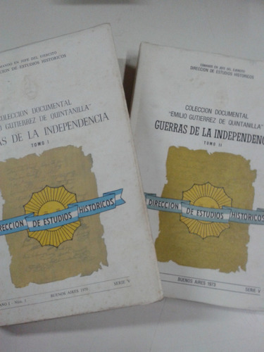 Guerras De La Independencia * 2 Tomos * Comando Ejercito