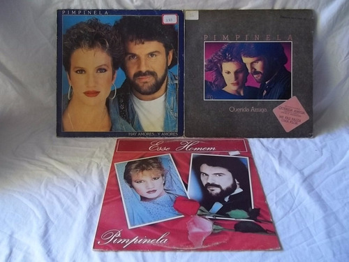 Lp Vinil Pimpinella Lote 3 Discos