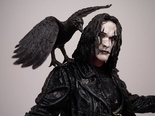 Imagen 3 de 4 de The Crow El Cuervo Brandon Lee Eric Draven Figura Wyc