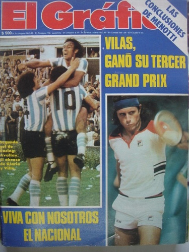 Grafico Año 1977 Colon De Santa Fe 5 Talleres 1