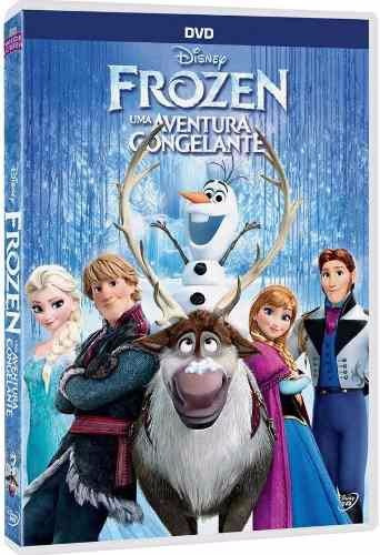 Dvd Frozen Uma Aventura Congelante - Lacrado Frete Fixo