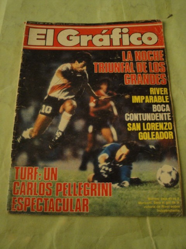 El Grafico 3461 River San Lorenzo Boca Turf Roldan Tenis