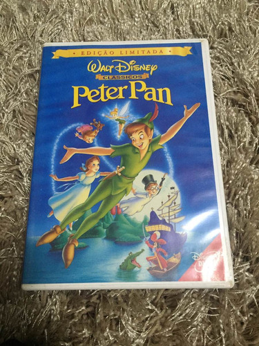 Dvd Original Peter Pan- Walt Disney- Edição Limitada