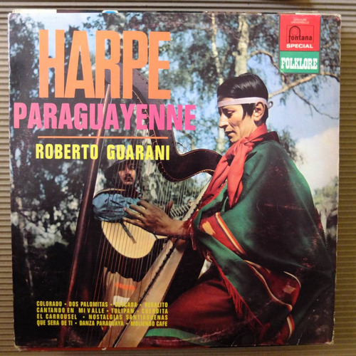 Vinilo Roberto Guarani: Harpa Paraguaya