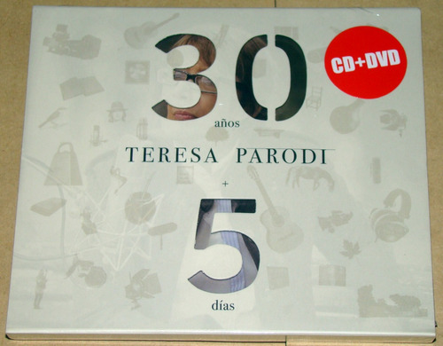 Teresa Parodi 30 Años + 5 Dias Cd Dvd Nuevo Arg Promo Kktus