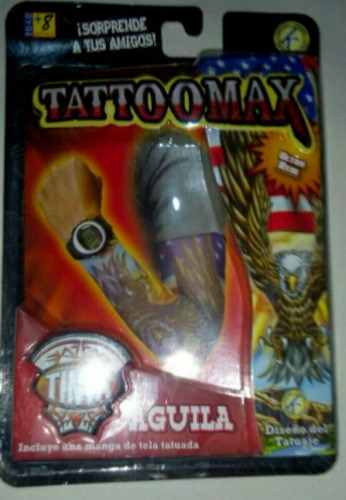 Manga Tatuada Aguila Niños Adolescentes Kreisel Tatto Max