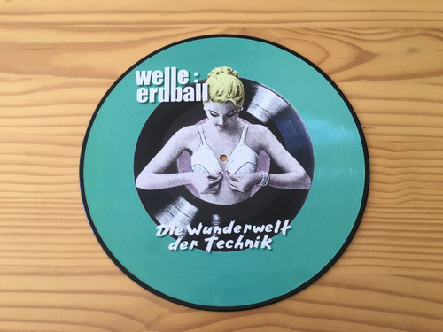 Vinil Lp Limitado Welle Erdball - Die Wunderwelt Das Technik