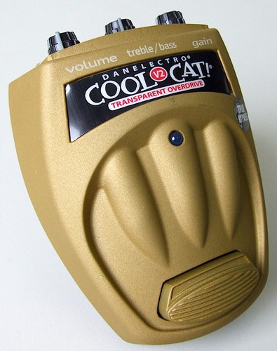 Pedal Danelectro Cool Cat Transparent Overdrive Cto-2