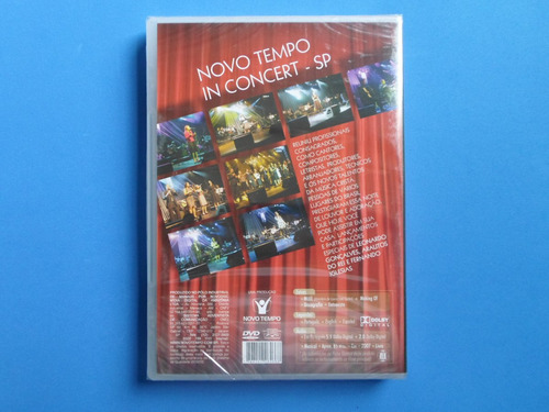 Imagem 2 de 2 de Dvd Novo Tempo In Concert - São Paulo - Frete Grátis