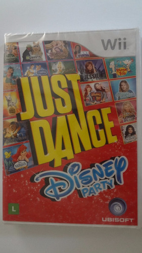 Just Dance Disney Party Nintendo Wii Física - Novo E Lacrado