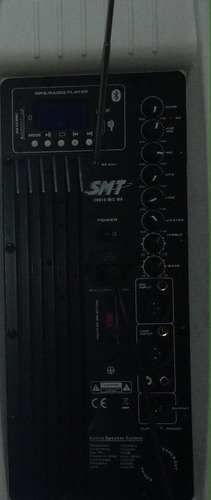 Par Bocinas Smt De 15 Blancas Amplificada De 1200w