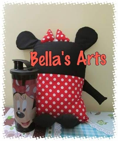 Kit Naninha E Copo Tupperware 470ml Minnie Ou Mickey Disney