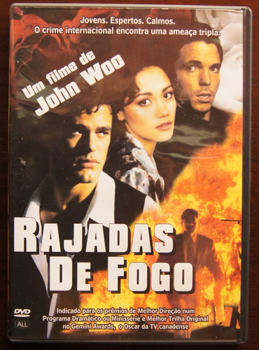 Dvd Rajadas De Fogo - John Woo / Nicholas Lea Sandrine Holt