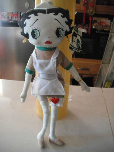 Betty Boop Doll Peluche Kelly Toy Edicion 1999 Mesera Retro