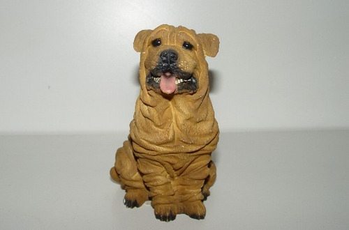 Perro Shar Pei Figura Usada