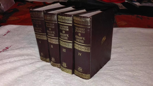 Libro Grandes Clásicos Goethe Obras Completas Ed. Aguilar.