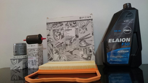 Kit De Filtros Aire+aceite+nafta+ Elaion F50 Sintetico Vw Up