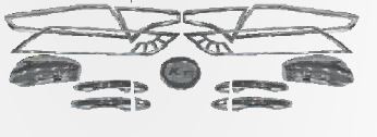 Kit Cromado Completo Del Mercado Kia Optima 11-14 17 Piezas