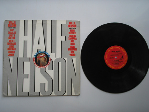 Lp Vinilo Willie Nelson Half Nelson Printed Usa 1985