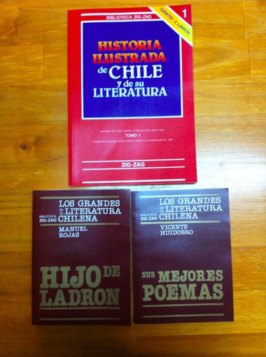 Historia Ilustrada De Chile Y Literatura Fasc 1+ Hijo De