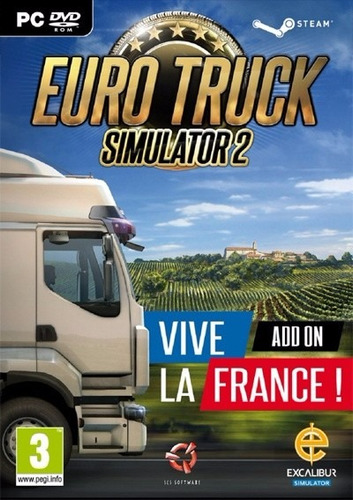 Euro Truck Simulator 2: Vive La France  2017 Español Pc