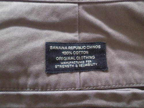 Pantalon Banana Republic Talle 34 / 44 Gabardina