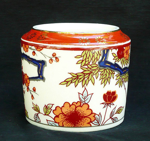 Pieza Porcelana Antiguo Juego Japón, Ideal Grisines, Flores.