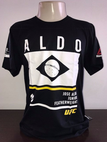 Camisa Ufc Mma Jose Aldo Reebok Original Jiu Jitsu Muay Thai