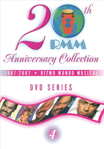 Dvd Salsa - 20 Aniversario Rmm Vol. 4