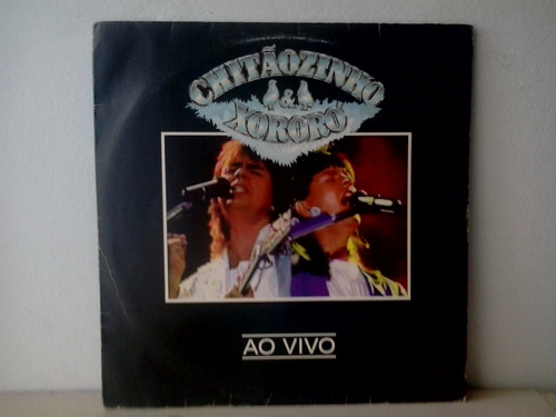 Lp Chitaozinho E Xororo . Ao Vivo 1992 C/encarte