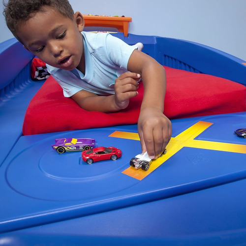 Step2 Hot Wheels Cama Infantil Bebes Niños 2 En 1