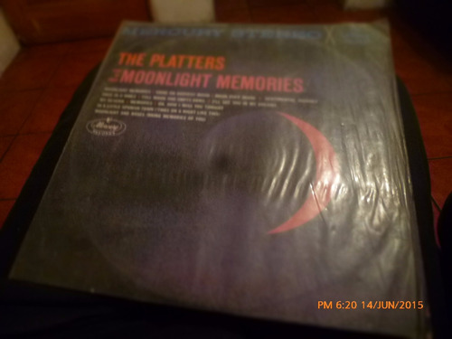 Vinilo Lp De Platters Moonlight Memories (u536