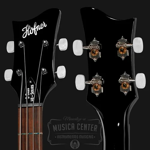 Contra Baixo Hofner Viola Violin Bass Ignition Preto Hibb Bk Contra Baixo Hofner Viola Violin Bass Ignition Preto Hibb Bk