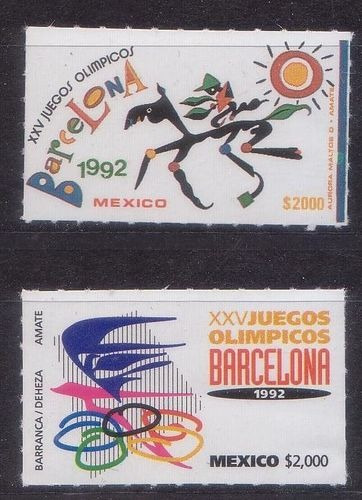 México : Juegos Olímpicos De Barcelona 1992 Rm4