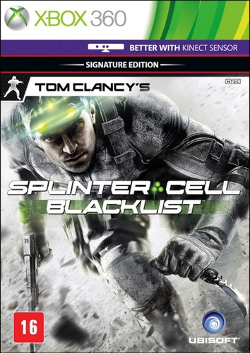 Tom Clancy's Splinter Cell Black List Pt/br - Xbox 360