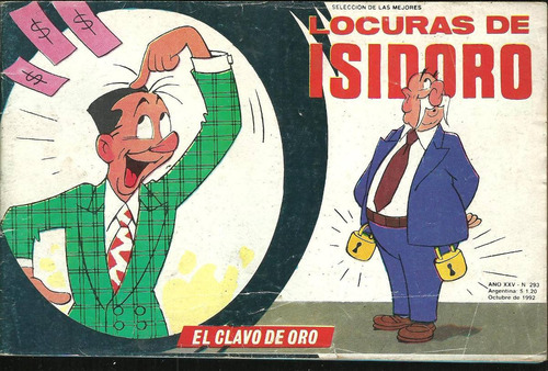 Revista Historieta Locuras De Isidoro N° 293 1992