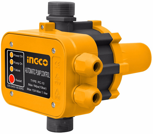 Ff Kit Elecbombazo Ingco Bomba 1hp Centrifuga + Pres Control