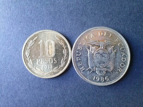 Moneda Ecuador 1 Sucre Níquel 1986