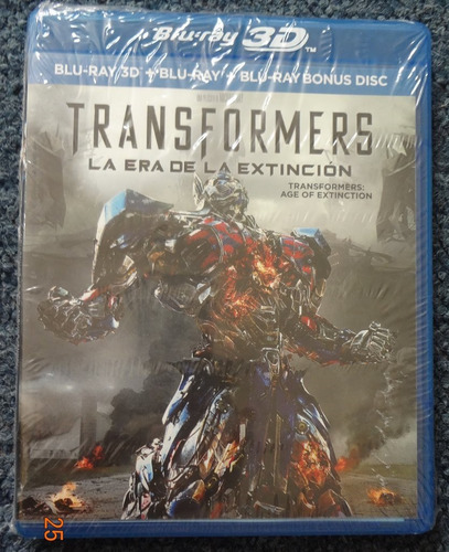 Blu-ray 3d Transformers Age Of Extinction Bluray Extincion