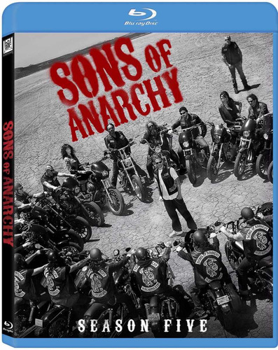 Blu Ray Sons Of Anarchy Quinta Temporada 3 Discos