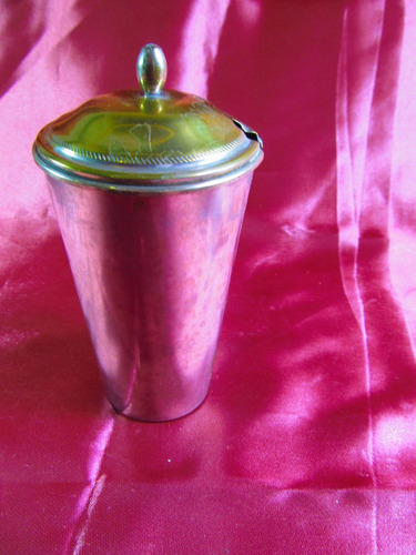 El Arcon Azucarera O Vaso De Metal Con Tapa 11cm 63508