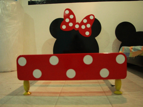 Cama Infantil Minnie Y Mickey Mouse