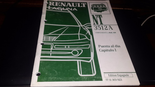 Renault Laguna Manual De Reparacion Puesta Al Dia Capitulo 1