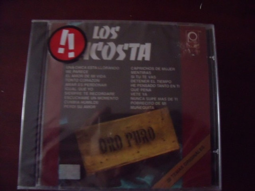 Cd Los Acosta, Cd Oro Puro