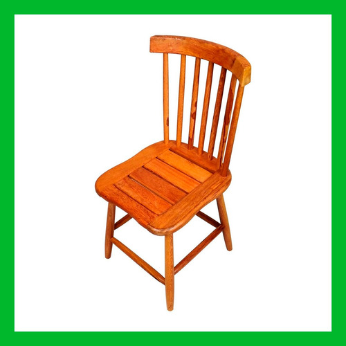 Cadeira Country Demolição Grande Madeira Angelim 45x59x50cm