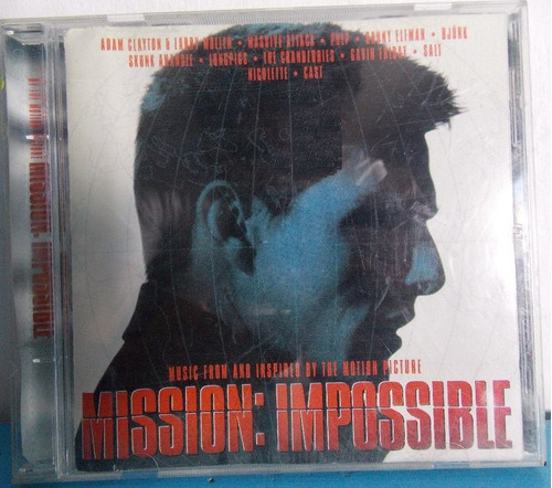 Soundtrack Mission Impossible Cd 1a Ed 1996 C/ Booklet  Rm4